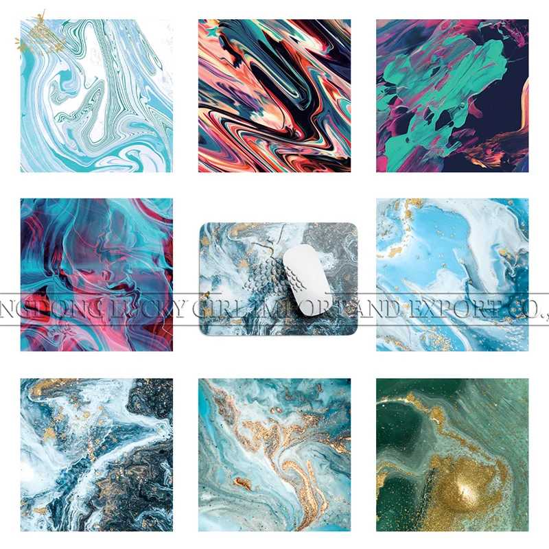 Lucky Goddness Glitter Marble Infusible Transfer Ink 8 Sheets 12x12IN Sublimation Paper for Mug T-Shirt Sublimation Transfer Ink