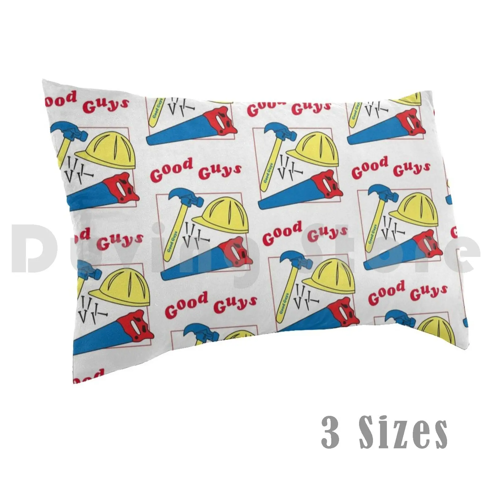 Pillow Case Good Guys Child's Play Chucky-Killer Doll-Construction 2908 Good Guys Childs Play