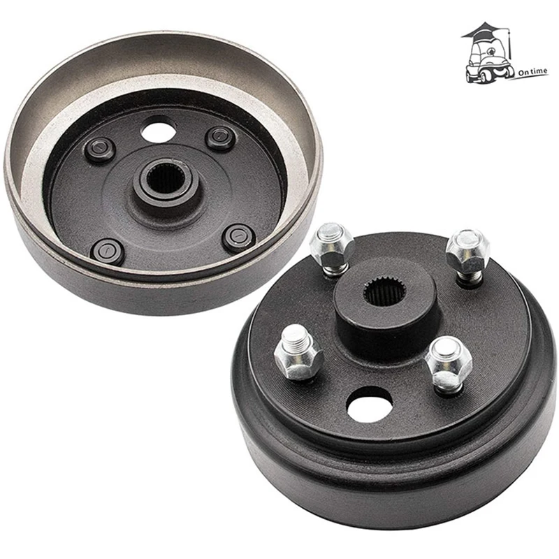 Golf Carts EZGO TXT Brake Drum/Hub Assembly for Electric Models OEM#19186-G1