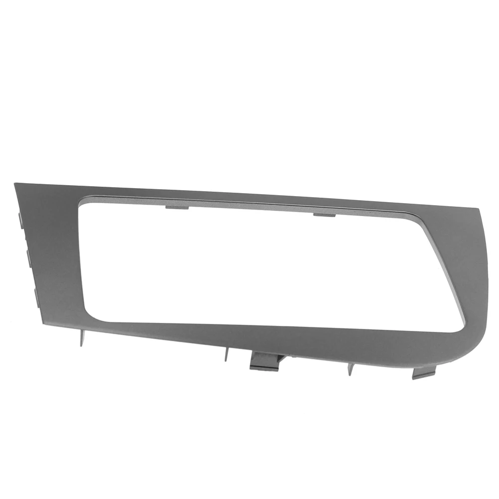 Double 2 Din Fascia For Seat Leon LHD Radio GPS Stereo Radio Panel Dash Mounting Installation Trim Kit Face Frame Bezel