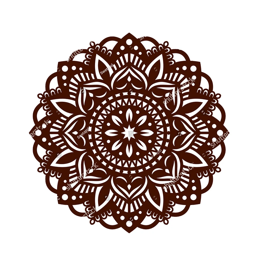 New Mandala Sun Flower Cutting Dies Lucky Art Embossing Mold For DIY Scrapbooking Card Craft Decor