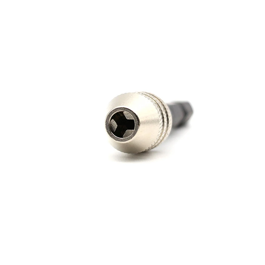 0.3-3.2มม.ความแม่นยำสูง Keyless Drill Chuck 1/4 Hexagon Shank,สามกรรไกรสว่าน Chuck Adapter สำหรับไดร์เวอร์ผลกระทบ Quick Connect
