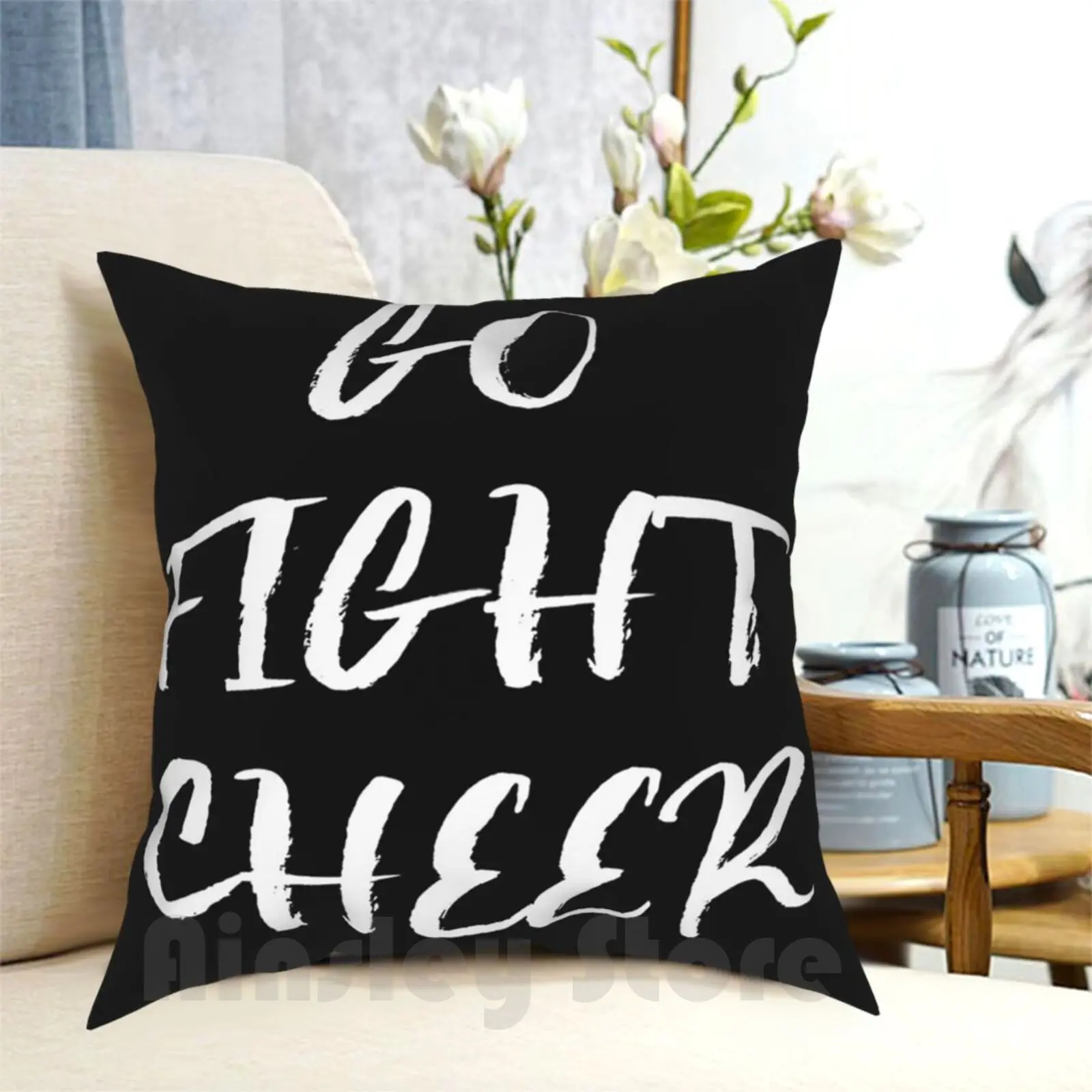 Go Fight Cheer Cheerleader Spiritwear, новинка, подушка, Женская набивка для дома, мягкая детская накидка, игры, забавные виды спорта