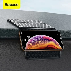 Baseus Universale Auto Anti Slittamento Zerbino Per Auto Cruscotto Auto Multi-Funzione Telefono Monete Gel Appiccicoso Pad Non Rilievo di Slittamento zerbino s Auto Gadget