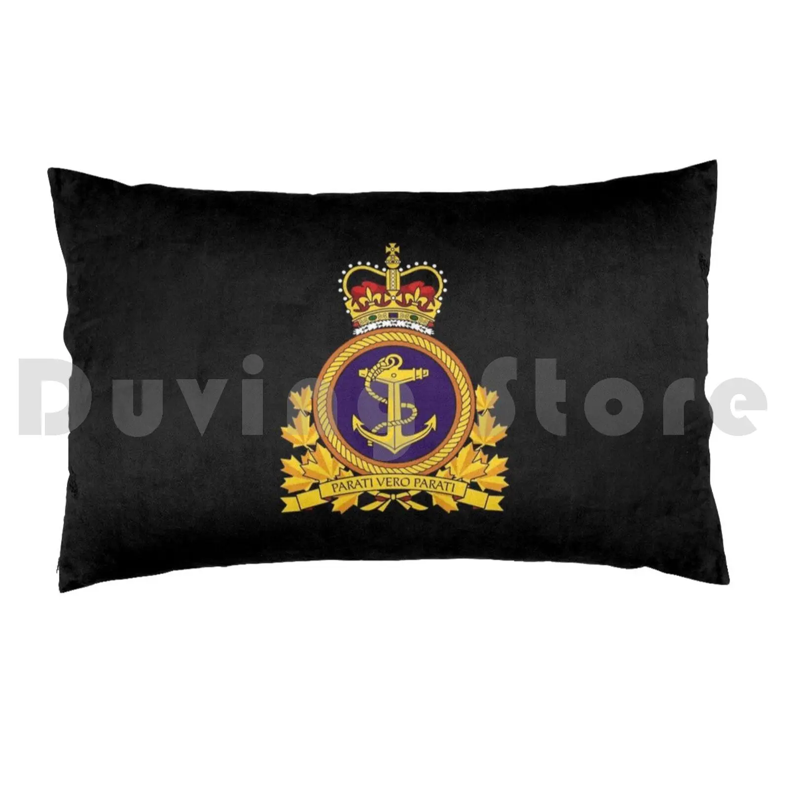 Canada Royal Navy Pillow Case DIY 50*70 Rcn Emblem Canada Royal Navy Royal Navy Command Emblem Canadian Army Army