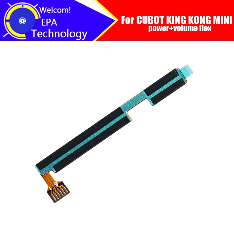 CUBOT KING KONG MINI Side Button Flex Cable 100%Original Power+Volume Button FPC Wire Flex Cable Replacement for KING KONG MINI.