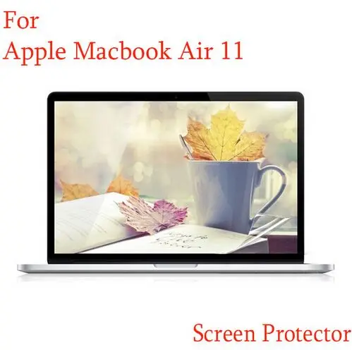 HRH Hot Selling Ultra-thin 100PCS LCD Screen Protector Guard Cover Skin Film For Macbook Air 11.6