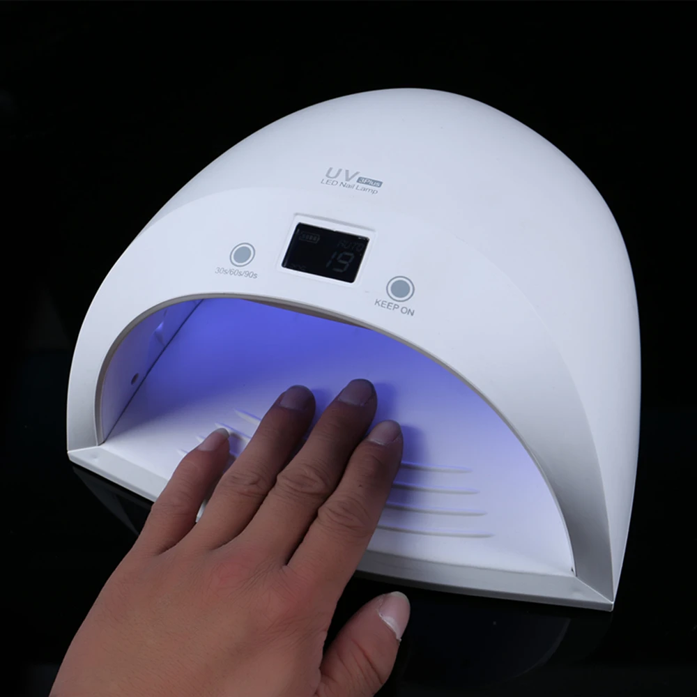 

Hot Sale Nail Dryer Nail Lio Battery LED UV Lamp 60W LCD To Dry All Gel Nail Polish Nail Tools 27 LEDS