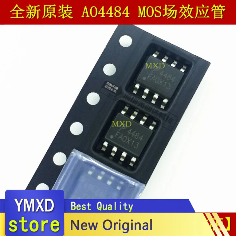 10pcs/lot AO4484 4484 New Original Power Management Chip SOP-8 Patch MOS Field Effect Tube