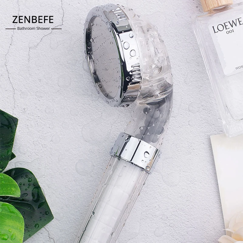 ZENBEFE High quality residual chlorine removal PP sediment cartridge filtered shower head Filter Pure Shower