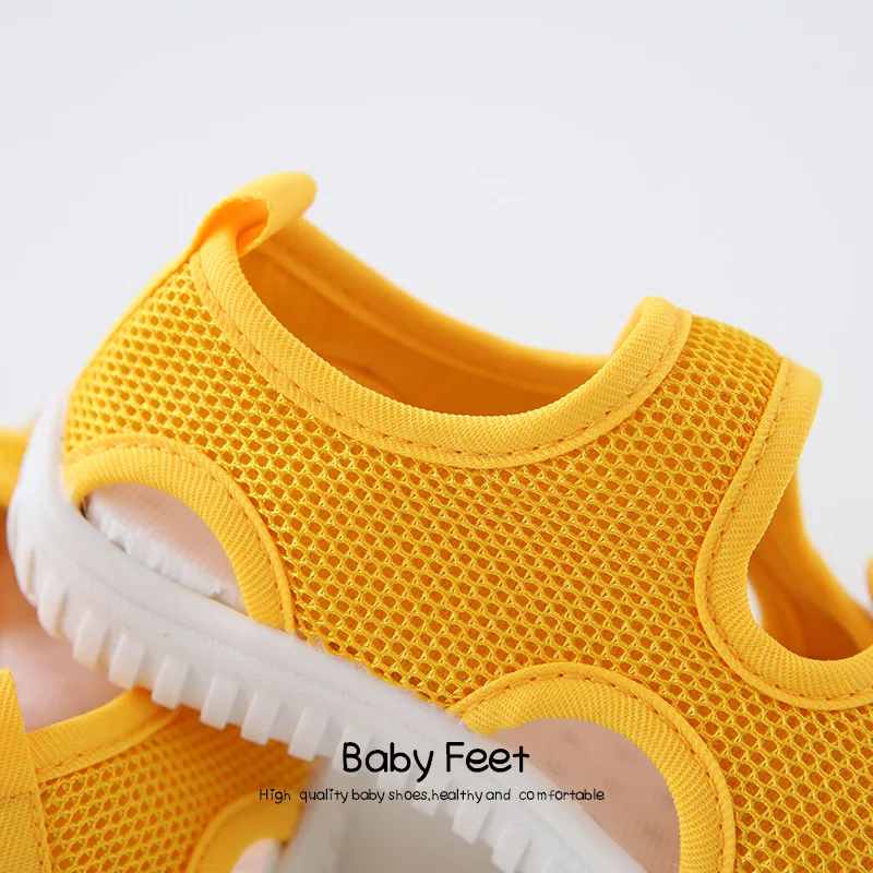 2023 summer new double hook children mesh sandals breathable wear-resistant soft comfortable casual baby sandals