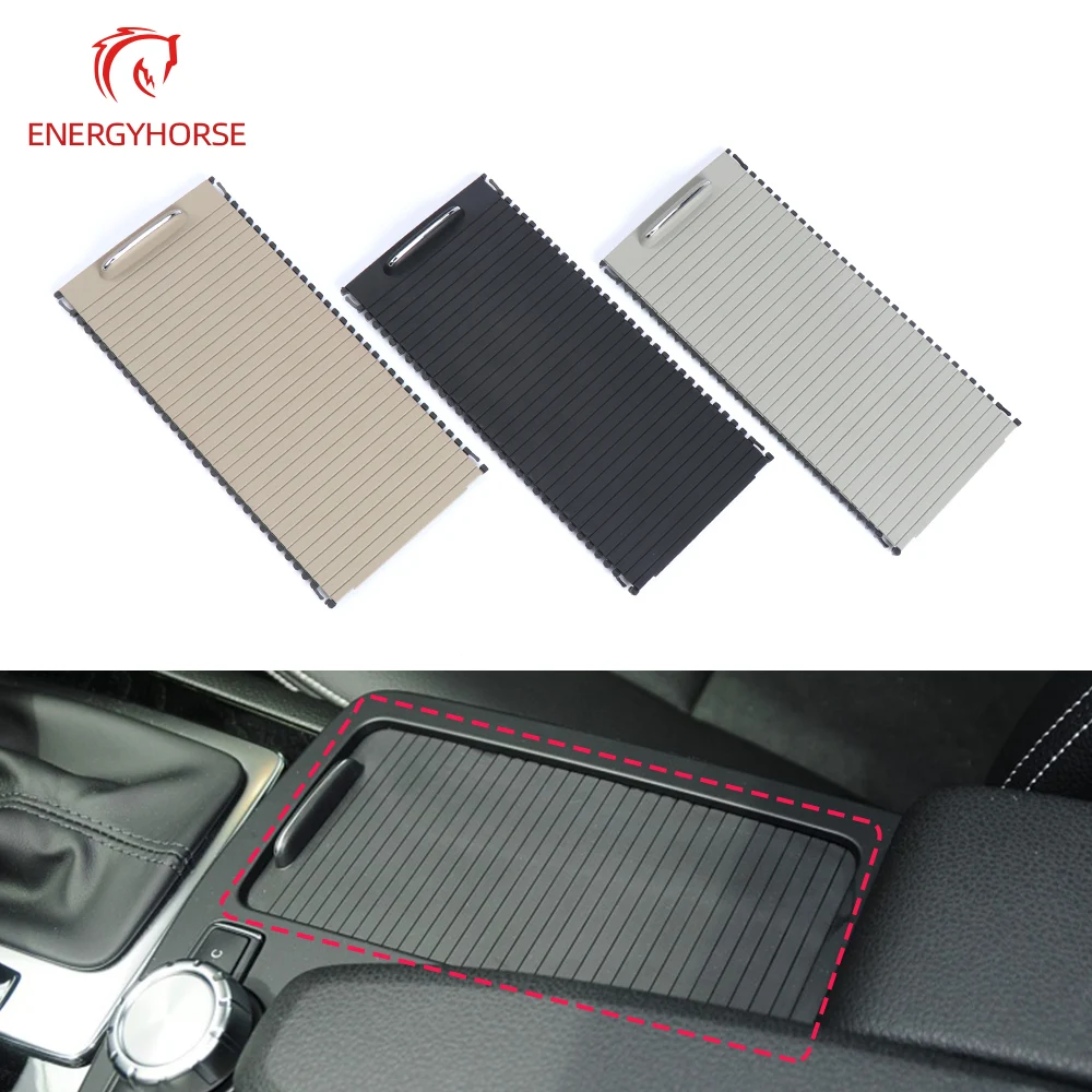 Drink Water Cup Holder Cover Tray Blind Shutter Trim For Mercedes Benz C E Class W207 W212 W204 C180 C200 C220 C250 C300