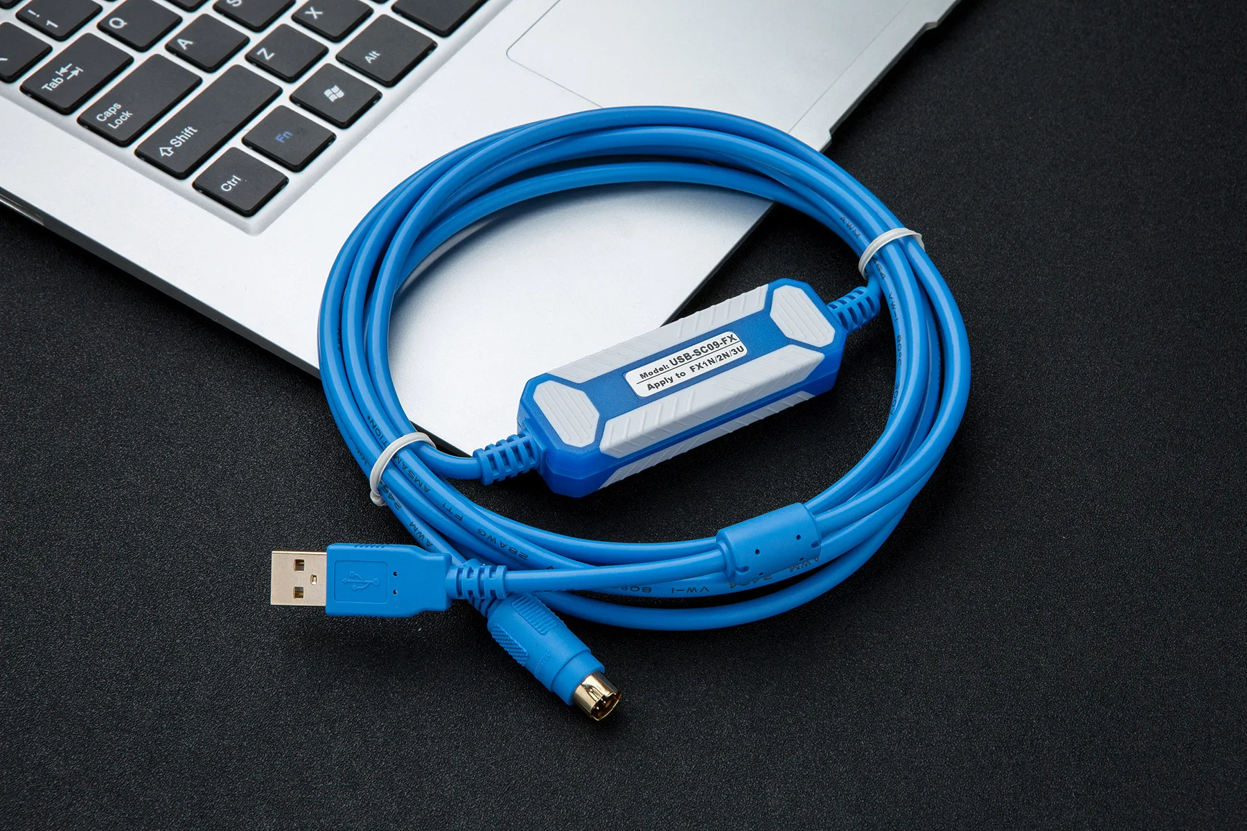 USB-SC09-FX Cô Lập Lập Trình Thích Hợp Cho Mitsubishi FX Tất Cả Loạt FX2n FX3U FX1N PLC Bị Cô Lập Adapter
