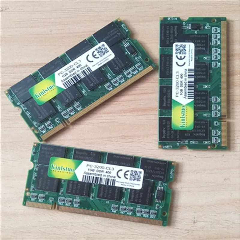 For Notebook Sodimm Memoria Laptop Memory Ram PC3200/PC2700/PC2100  DDR 400/333/266MHz 200PIN ddr1 For 1GB memory