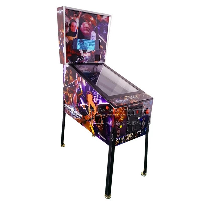 

Amusement Game Center Adult Play Coin Operated Video Simulator Arcade Games Virtual Pinball Machine With 2 Screens