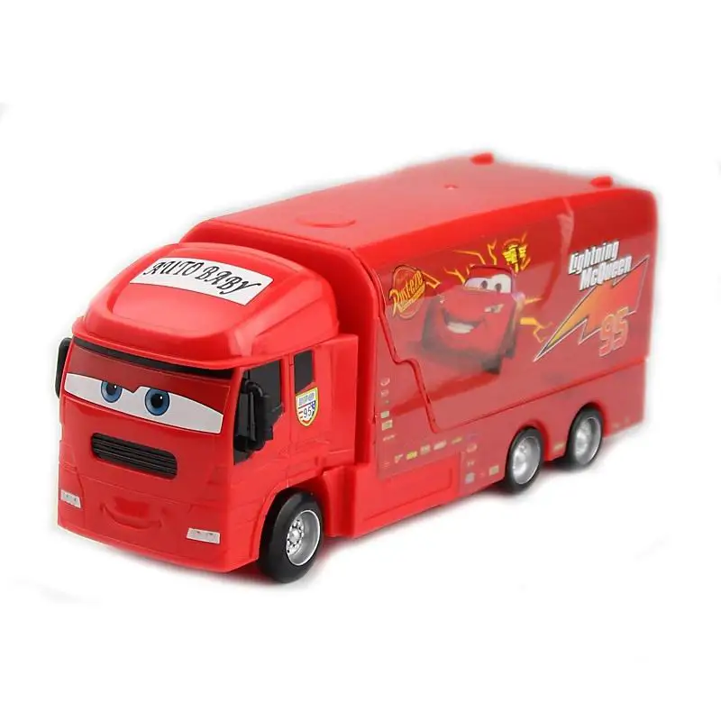 Disney Pixar Cars Toys Lightning McQueen Mack Uncle Bus Action Figure Toy Diecast Model Car for Children Birthday Gifts Toys