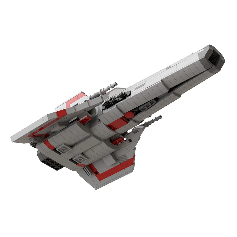 Battlestar Galactica Colonial Viper MK1 Space Fighter Building Blocks Assembly Buildmoc Bricks MOC-45867 DIY Toys Kids Xmas Gift