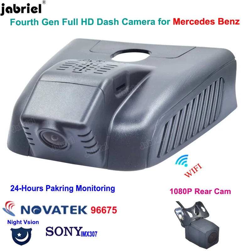 

Full HD Night vision Car Dvr Dash Cam Camera Dual Len for Mercedes Benz A180 A200 A220 2019 2020 20201 for Mercedes A Class w177