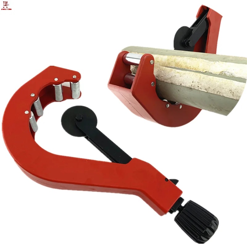 1 Pcs Plumber Tools DN 50-110mm PVC Pipe Cutters Trunking Dual-purpose Scissors, Also For PPR Pipe, Composite Pipes