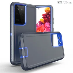 3INI For Samsung Galaxy S21 S20 S22 S23 ULTRA S10 S8 S9 Plus Note 20 10 9 8  Heavy Duty Shockproof Armor dustproof Phone Case