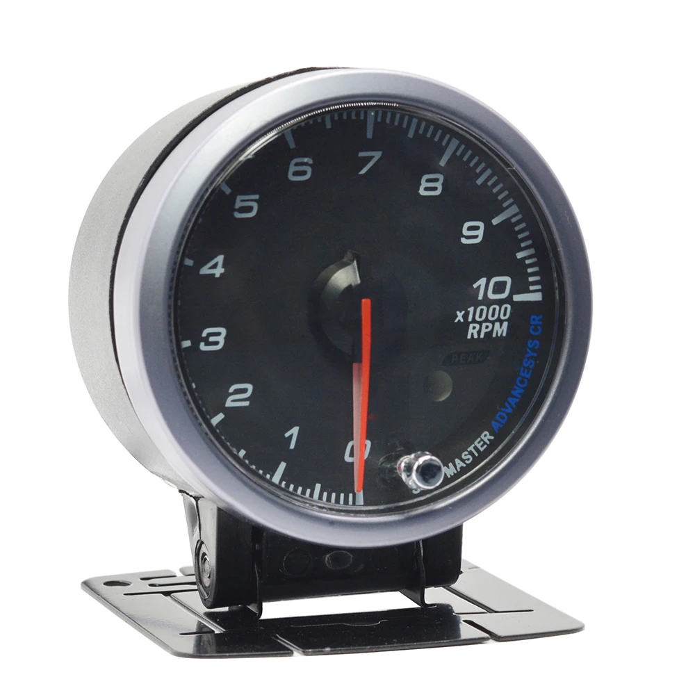 Dragon 60mm Auto Car Racing Refit Rev Counter Tachometer Engine Gauge 1 to 8 Cylinder  0-10000 RPM  Meter