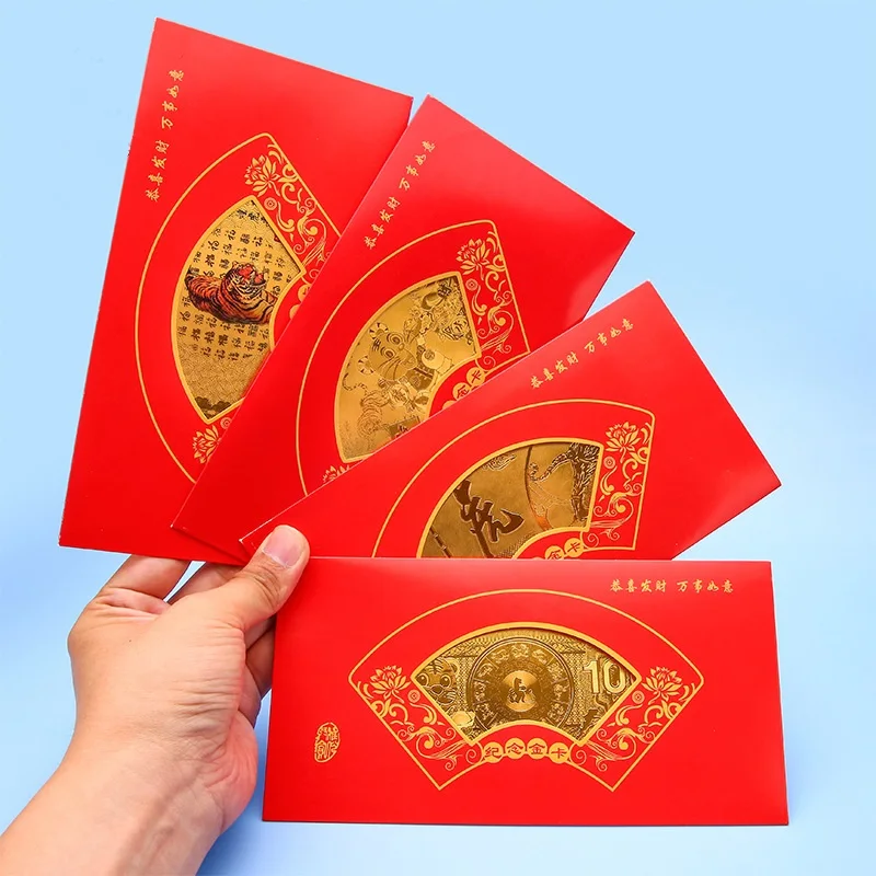 2022 China New Year Tiger Year Original Commemorative Coin Collection Crafts New Year Of The Tiger Gold Banknotes