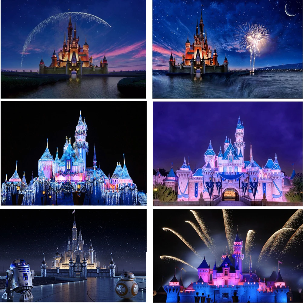 

Disney Castle Art Canvas Wall Painting Nordic Posters And Prints Wall Pictures For Living Home Decor