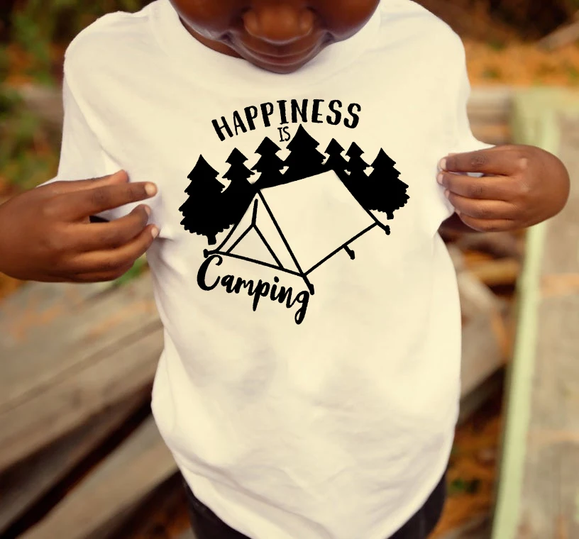 

Kids Outdoor Shirt kids Camping Shirt travel Explore Shirts Boys Woodland Theme Tees stay wild camping tops gift for boy