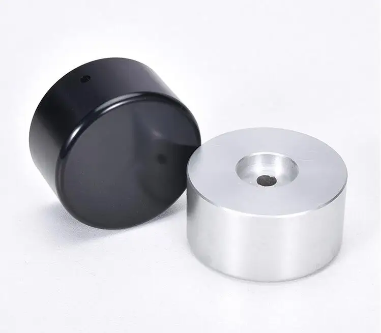 1 قطعة قطر 48 مللي متر ارتفاع 25 مللي متر جميع مقبض حجم صلب من الألومنيوم