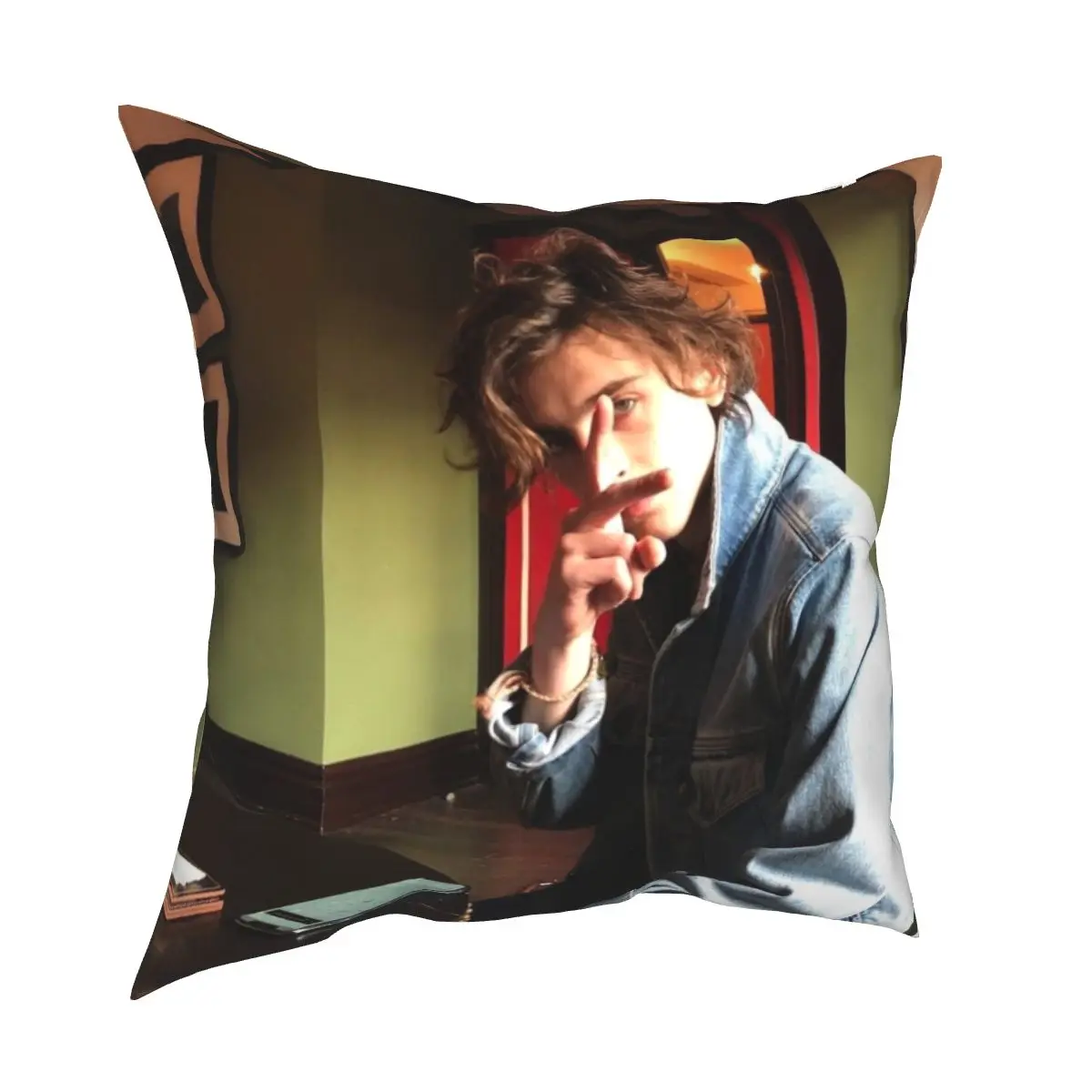 Timothee Chalamet Pillowcase Cushion Cover Decor Timmy CMBYN Beautiful Boy Pillow Case Cover Home Drop Shipping 45*45cm