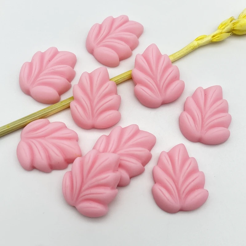 20Pcs Kawaii Cute Mixed Mini Leaves Flat Back Resin Cabochons Scrapbooking DIY Jewelry Craft Decoration Accessories G28