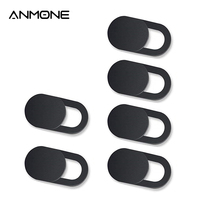 ANMONE Laptop Camera Lens Webcam Cover Fisheye Slider Ultra Thin Web Camera Sticker Shutter for Phone Notebook Tablet