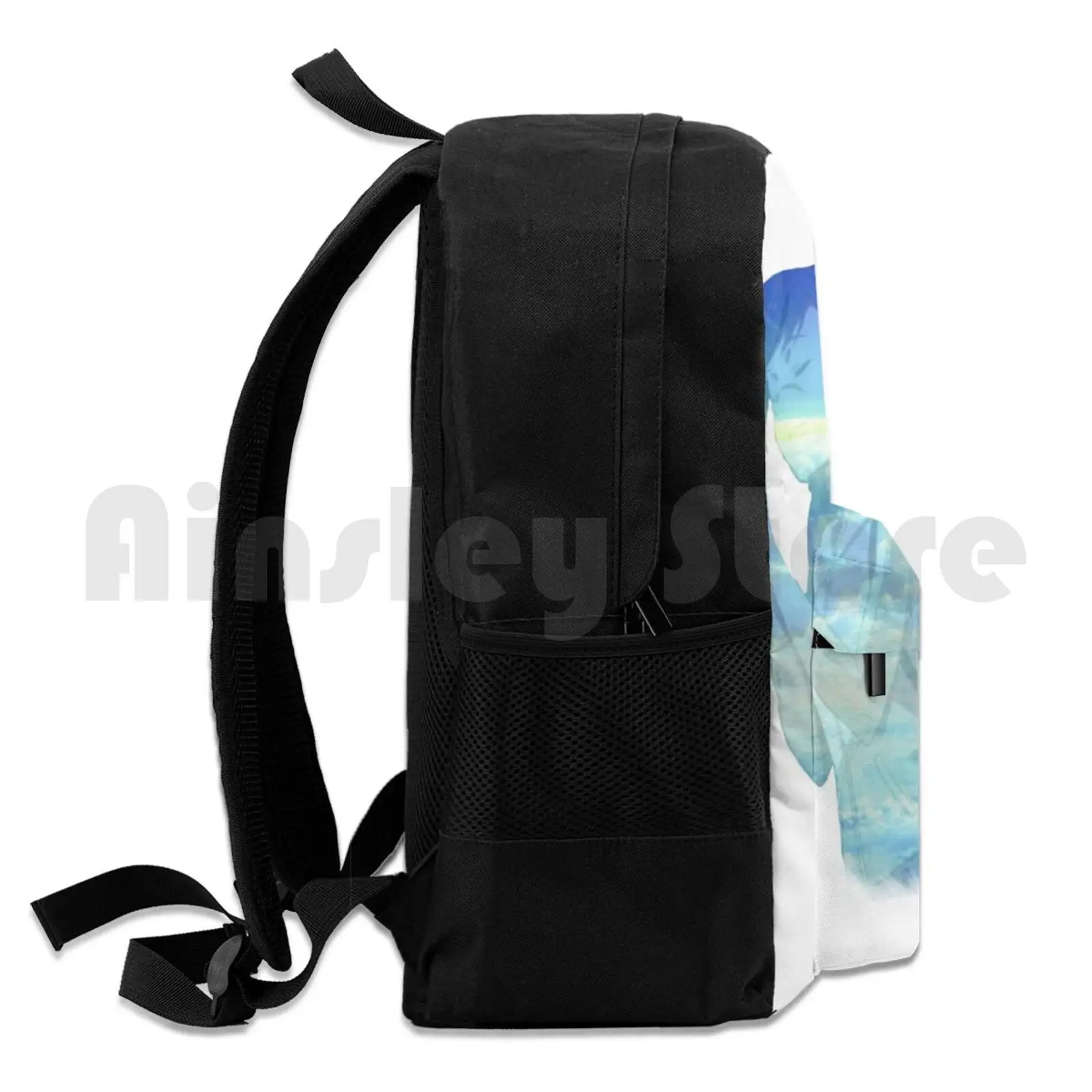 Mitsuha and hinaアウトドアハイキングバックパック、防水キャンプ旅行風化あなたとテンキノコあなたの名前キミノナワ