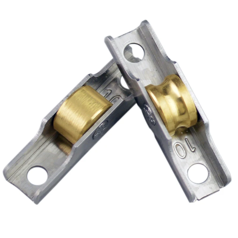 

Sliding Door Plastic Steel Window Pulley Aluminum Alloy Screen Window Brass Wheel Mute Roller Balcony Hardware