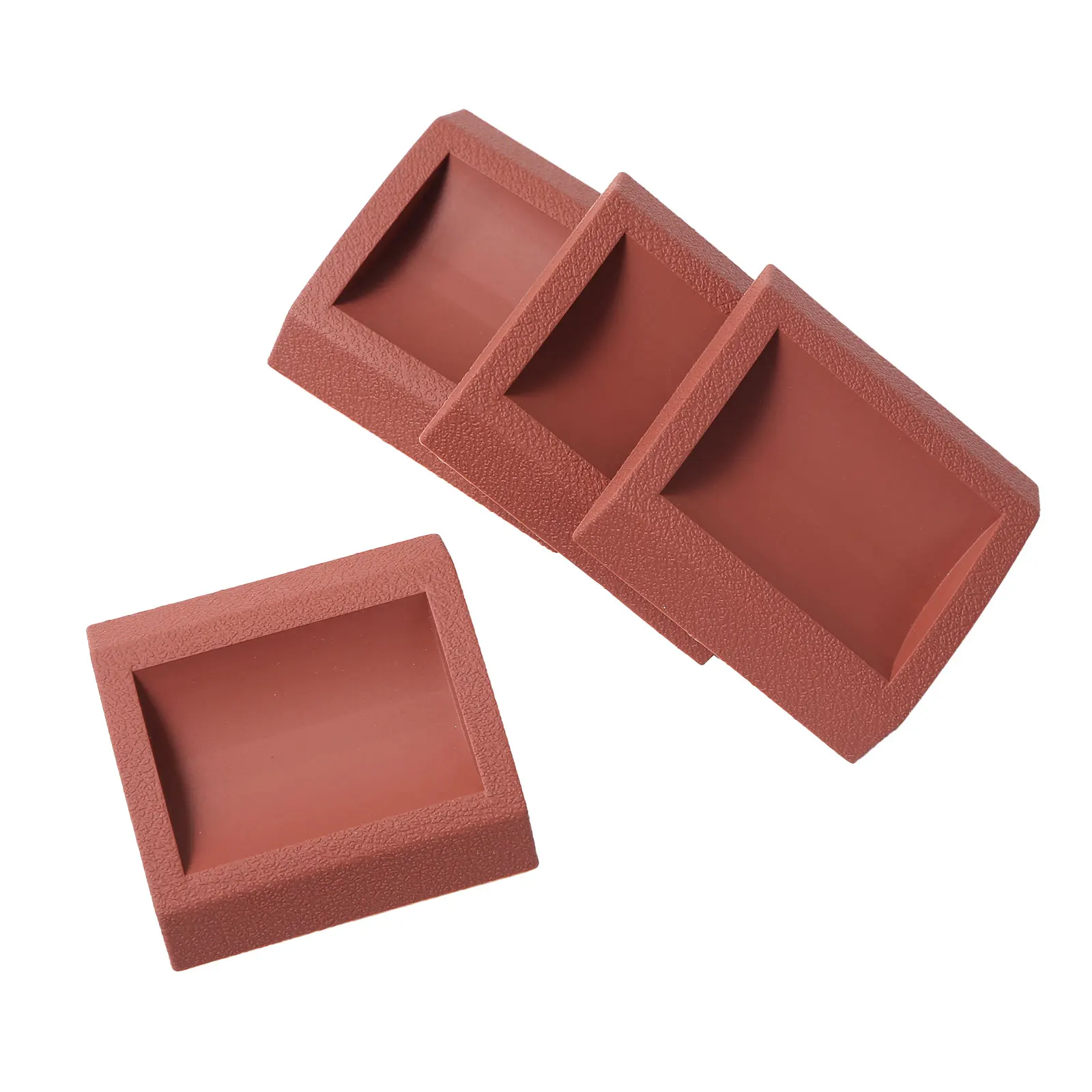 PVC Caster Feet Cups Hardware Non Slip Piano Base Pads Anti Vibration Furniture Mats Upright Piano Foot Covers Floor Protectors