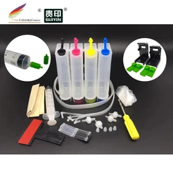 universal 4 color CISS kit continuous ink tank supply system with accessaries for Epson for Brother for Canon for HP printers