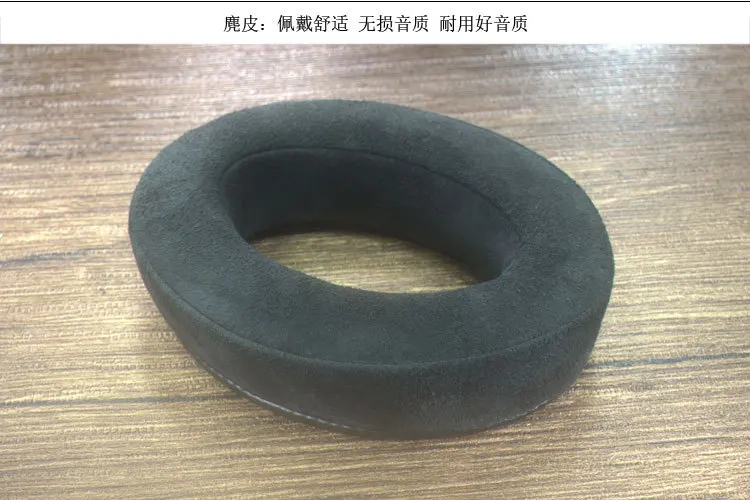 NEUE Ersatz Weichen Ohr Pads Schaffell Gämsen Flanell Kissen für Sennheiser HD600 Kopfhörer Hohe Qualität – Detail 13