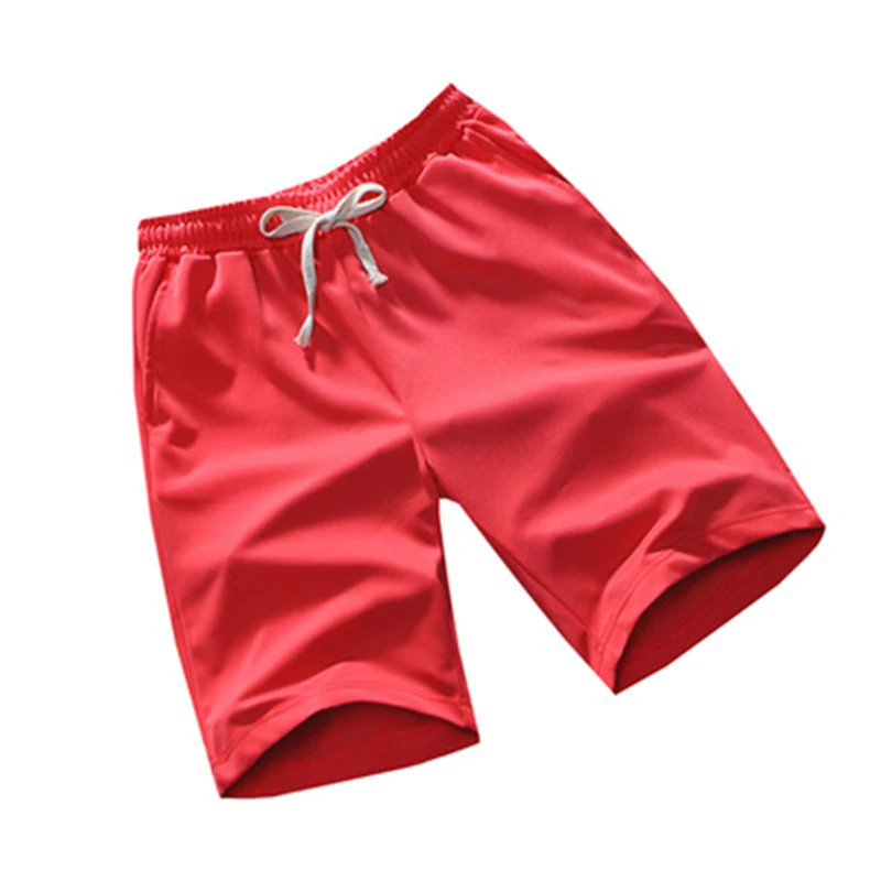 Men's Beach Short Men Casual Shorts Print Drawstring Pockets Cotton Beach Shorts Fifth Pants Short Beach Men Clothing