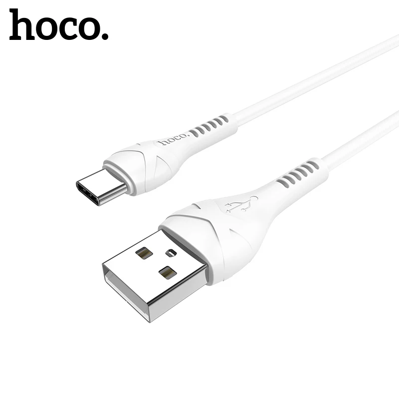 Hoco Micro Type C USB Charging Cable For Xiaomi 11 Samsung 3A Data Transmission 1M Wire Cord For iPhone 11 12Pro Max X XS MAX XR