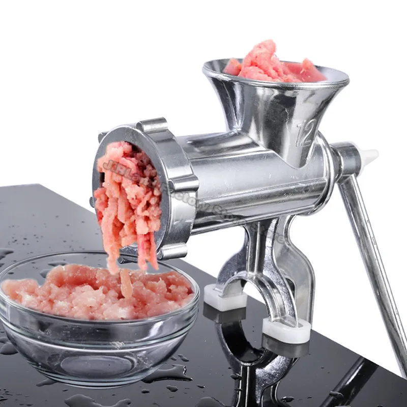 Manual meat grinder Sausage filling machine Household hand crank mincer Stuffing machine Cooking machine