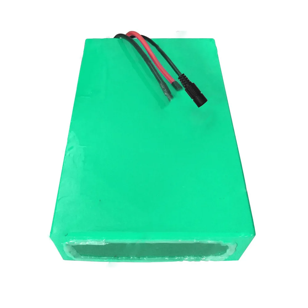 مع 5A شاحن 36V 48Ah 10S16P 18650 ليثيوم أيون حزمة بطارية E-الدراجة Ebike دراجة كهربائية 42V 305x195x70mm