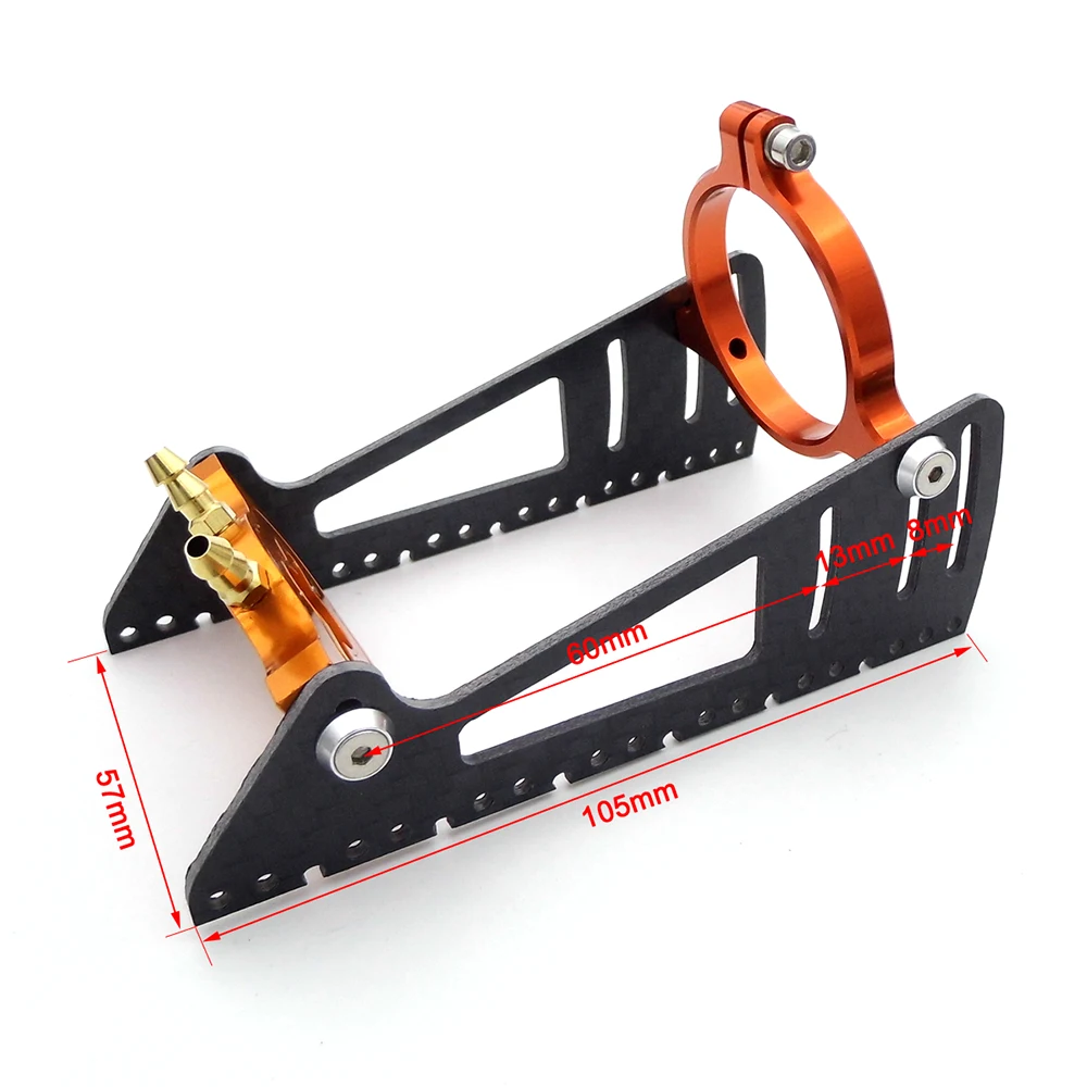 1PC 105mm*57mm Brushless 36mm 40mm Motor Mount Bracket Seat for 3660 3674 4076 RC Boat Speed MONO Oral VEE Boat Catamaran