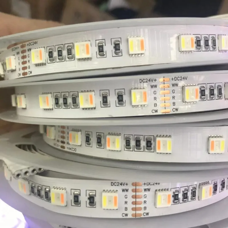 DC12 RGB  IP68 Waterproof Led Flexible Strip light Decoration Lighting  CRI 95