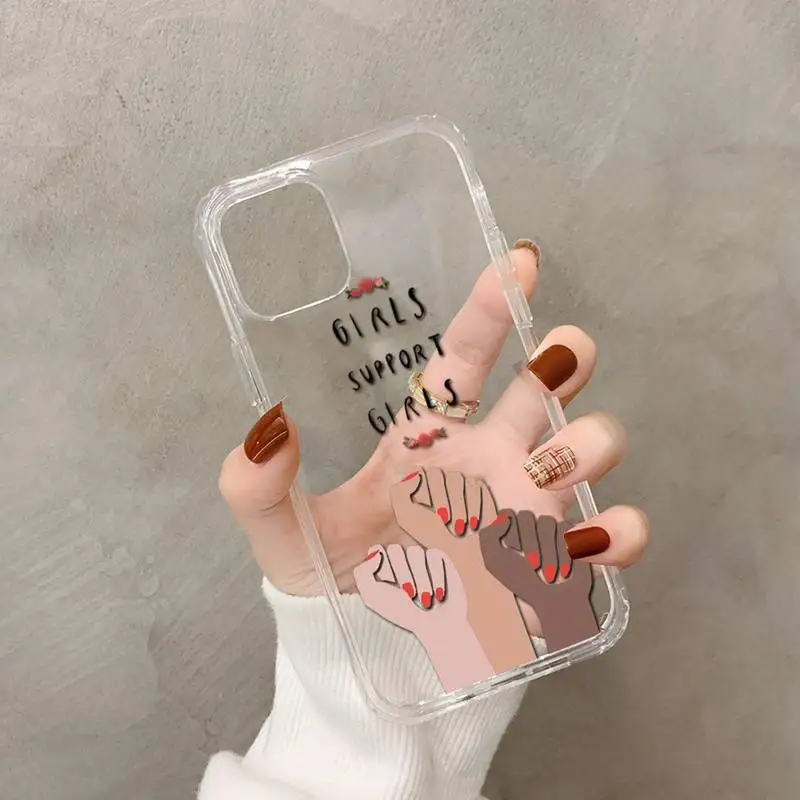 Feminist Feminism Aesthetics Girl Power Phone Case for iPhone 11 12 13 mini pro XS MAX 8 7 6 6S Plus X 5S SE 2020 XR case