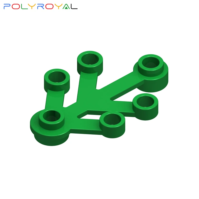 Building Blocks parts 4x3 plant leaves 6268814 242328 10 PCS MOC Compatible With brands toys for children 2423