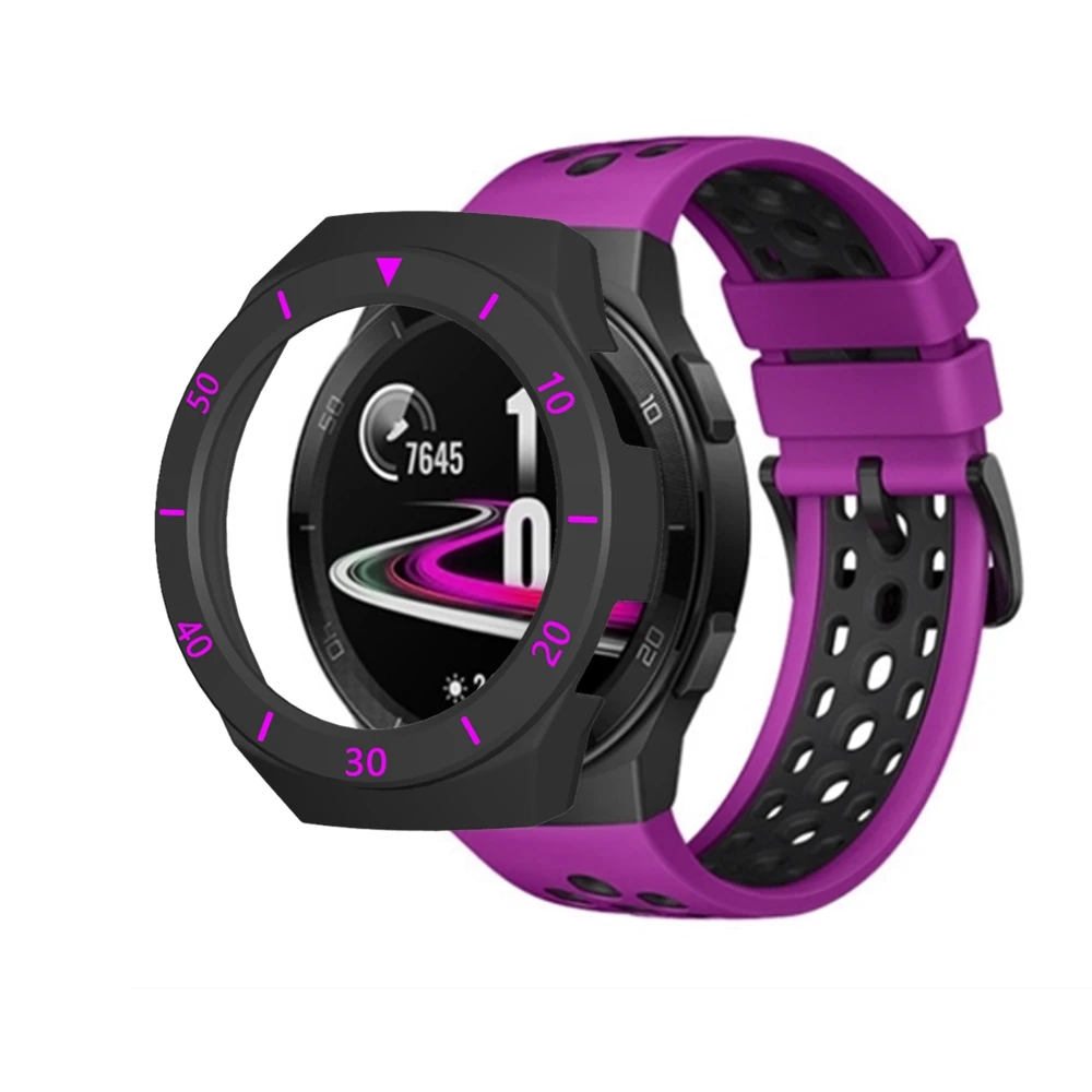 Máy Tính Bảo Vệ Bao Da Ốp Lưng Cho Huawei Dây GT2e GT 2e Bảo Vệ Khung Ốp Lưng