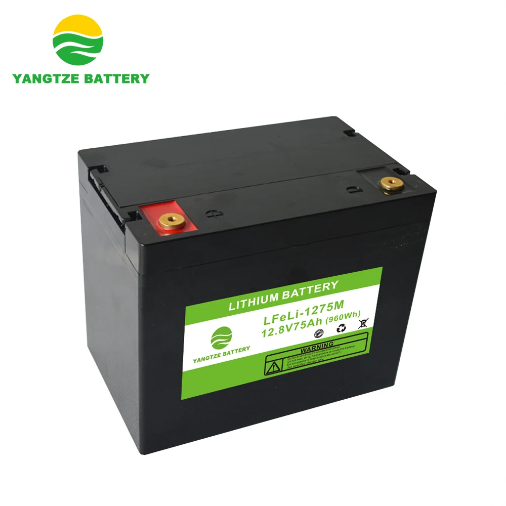 

5 years warranty li-ion battery pack 12v 75ah with 12 years working life