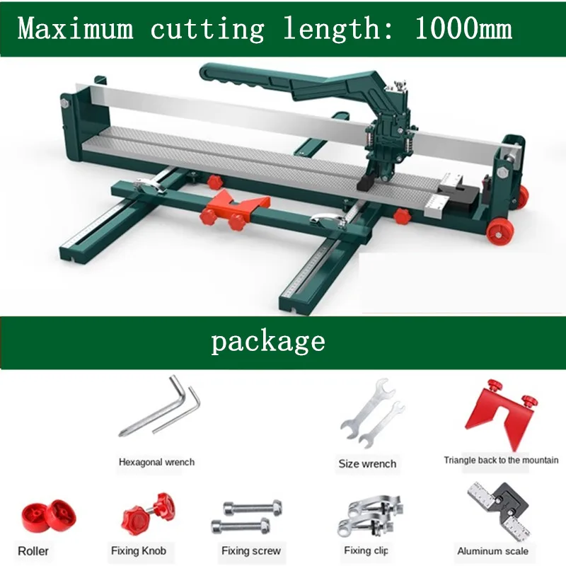 

Manual tile cutter Tile pusher 1000 push cutter floor tile cutter 3 styles for you to choose