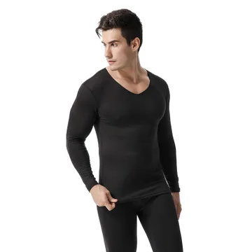 youpin Fever thermal underwear men plus velvet seamless sweater base high elastic pajamas