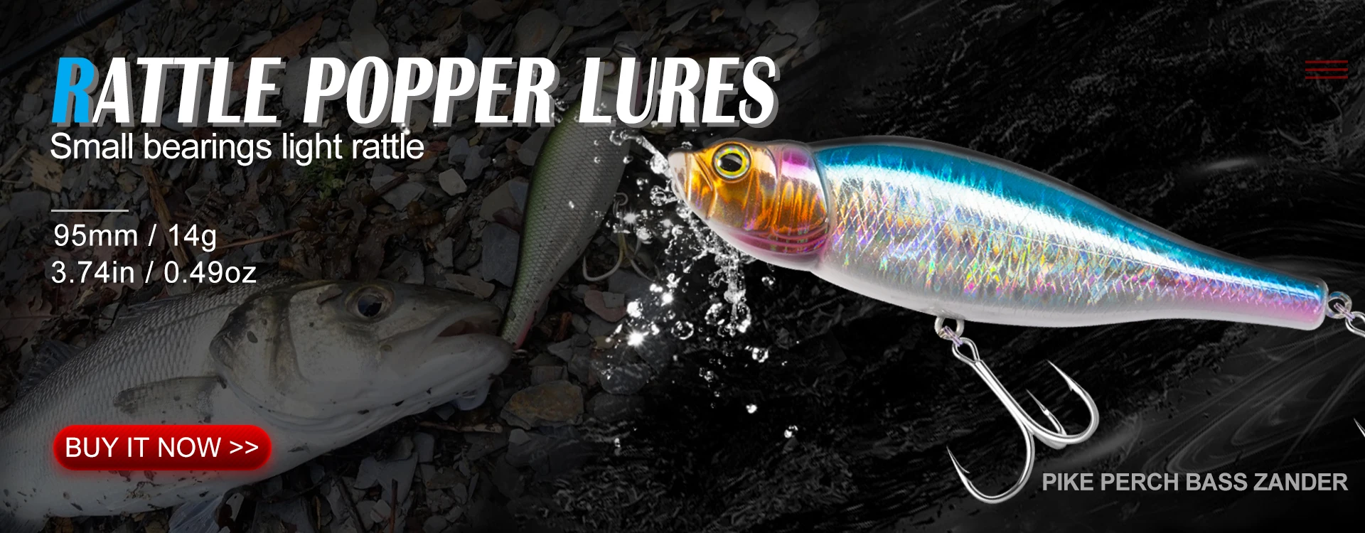 D1 Angeloberflächenköder 70 mm 6,5 g/140 mm 30 g künstlicher harter WTD Stickbait Walk The Dog für Bass Hechtköder 2022 Pecsa Tackle – Detail 1